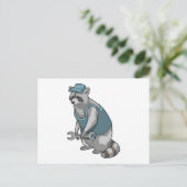 アライグマ職人とスパナ ポストカード (スタンド正面)