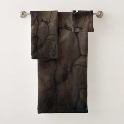 アライグマ茶色のかわいい木 バスタオルセット (インサイチュ)