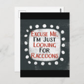 アライグマ葉書の検索 ポストカード (正面/裏面)