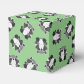 アライグマ赤ちゃんシャワーグリーン フェイバーボックス (裏面サイド)