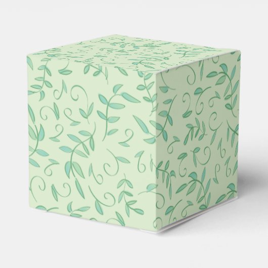 アライグマ赤ちゃんシャワー フェイバーボックス (裏面サイド)