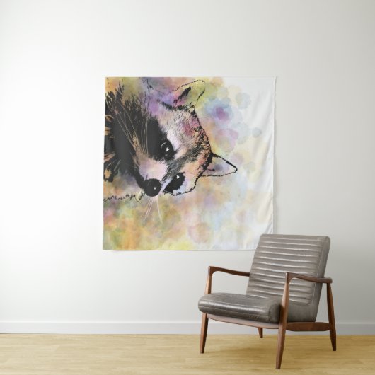 アライグマ23 タペストリー (インサイチュ(横))