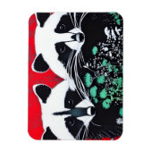 アライグマ2 マグネット (縦)