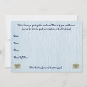 アライグマ - お酒に誘われて 招待状 (裏面)