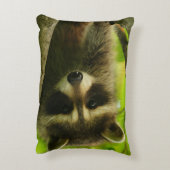 アライグマ アクセントクッション (裏面(縦))