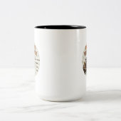アライグマ・インフルエンサー必携グッズ ツートーンマグカップ (中央)