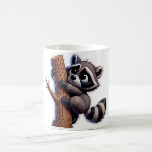 アライグマ コーヒーマグカップ (中央)