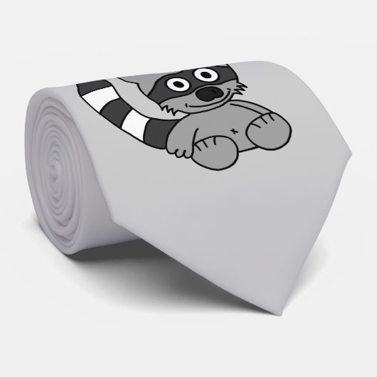 アライグマ ネクタイ (ロール)