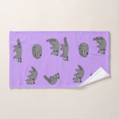 アライグマ バスタオルセット (ハンドタオル)