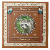 アライグマ – プロテクター – セラミックタイル (正面)