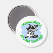 アライグマ マグネット (正面/裏面)