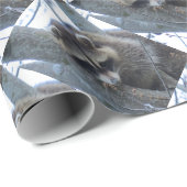 アライグマ ラッピングペーパー (ロールコーナー)