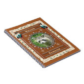 アライグマ-保護装置のノート80のページ ノートブック (右側)