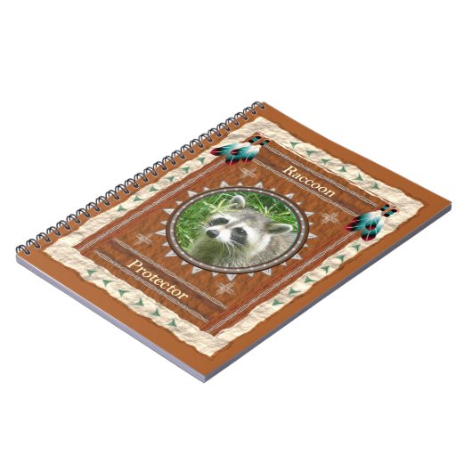 アライグマ-保護装置のノート80のページ ノートブック (左側)