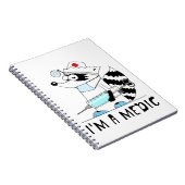 アライグマ: 私は医者です ノートブック (右側)