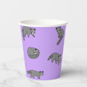 アライグマ 紙コップ (正面)