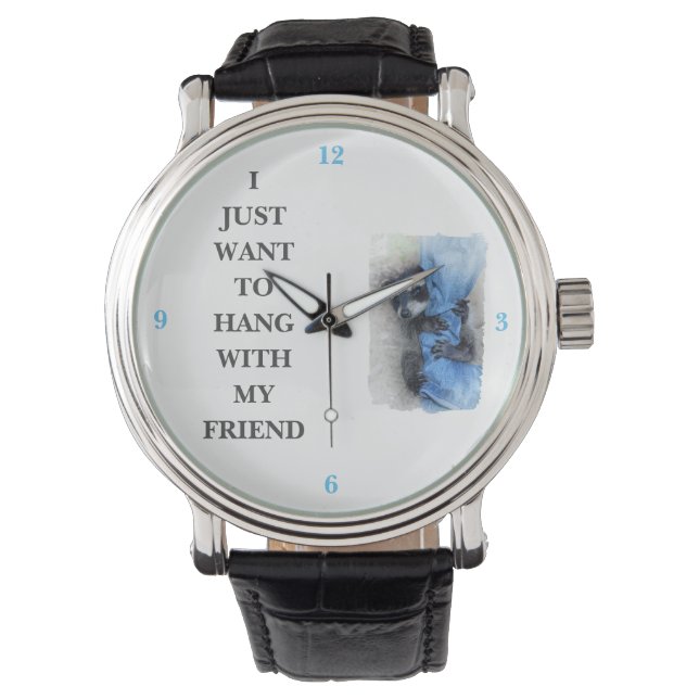 アライグマ 腕時計 (正面)