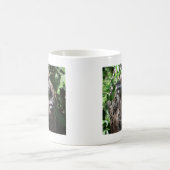 アライグマ- 3人の友達 コーヒーマグカップ (中央)