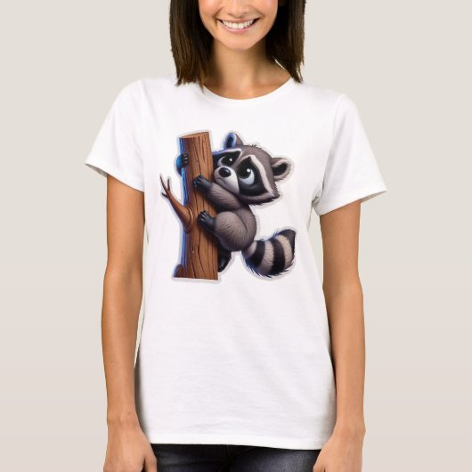 アライグマ Tシャツ (正面)