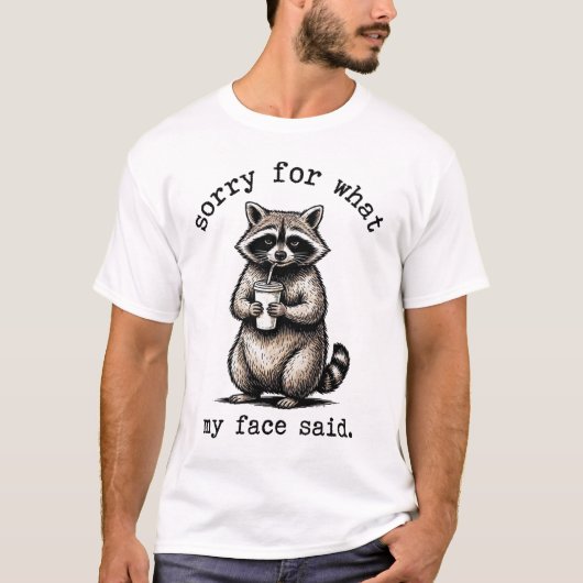 アライグマ Tシャツ (正面)