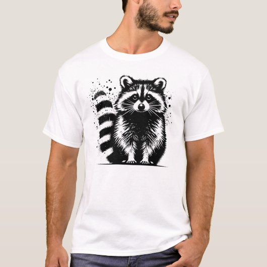 アライグマ Tシャツ (正面)