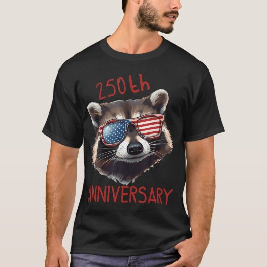 アライグマ Tシャツ (正面)