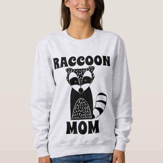 アライグマMOM Tシャツ (正面)