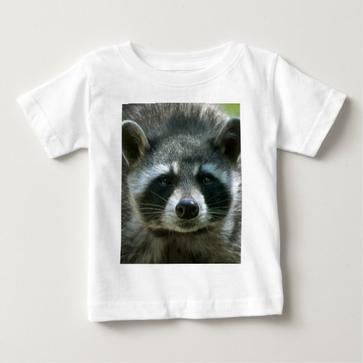 アライグマTシャツ ベビーTシャツ (正面)