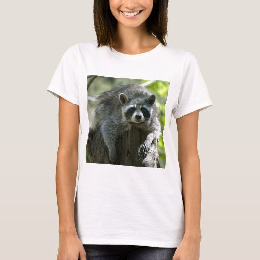 アライグマTシャツ Tシャツ (正面)