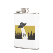 アライグマUFO フラスク (左)