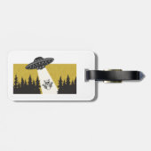 アライグマUFO ラゲッジタグ (裏面横)