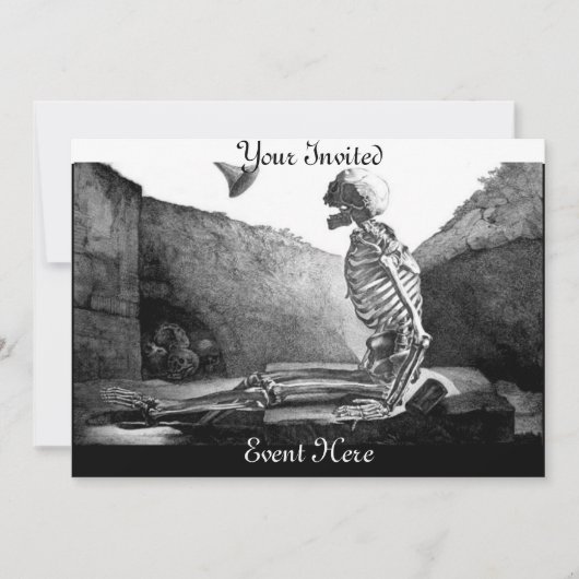 アライズ·イ·デッド·招待状 招待状 (正面)