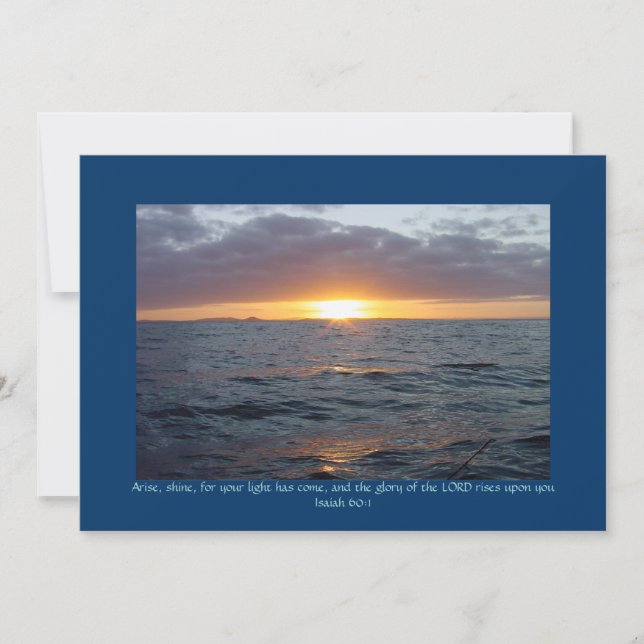 アライズ・シャイン – Isaiah 60:1 (正面)
