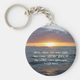 アライズ・シャイン – Isaiah 60:1 キーホルダー