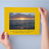 アライズ・シャイン – Isaiah 60:1 チラシ (手)