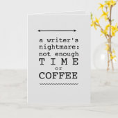 アライターズ悪夢ウィッティブラック文字 カード (黄色い花)