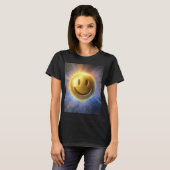 アライメントの宇宙の笑顔 Tシャツ (正面フル)