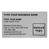 アライン離れドグレー磁気名刺 マグネット名刺 (正面)