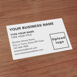 アライン離れ文字ホワイト名刺 名刺