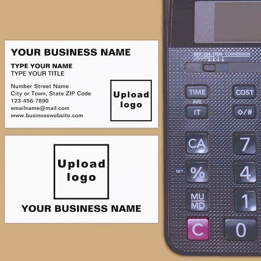 アライン離れ文字ホワイト名刺 名刺