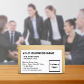 アライン離れ文字ホワイト名刺 名刺