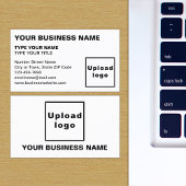 アライン離れ文字ホワイト名刺 名刺