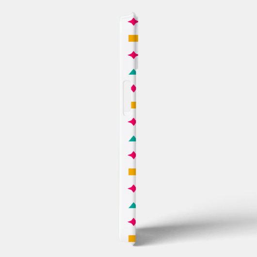 アライ数々のアカラー図形パターン Case-Mate iPhoneケース (裏面 / 右)