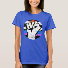 アライ プライド フィスト Tシャツ