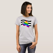 アライ プライド Tシャツ (正面フル)