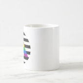 アライ プライド Tシャツ コーヒーマグカップ (中央)