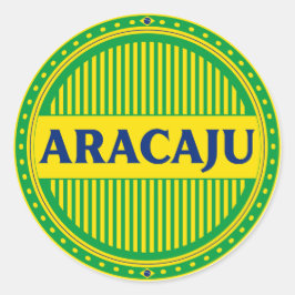 アラカジュ市プライド – ブラジルのアイデンティティ ラウンドシール