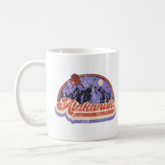 アラカナック, アラスカ州 コーヒーマグカップ (左)