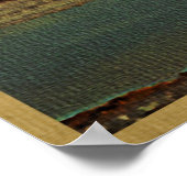 アラカル火山アルゼンチン ポスター (角)