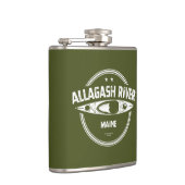 アラガッシュ川 メイン州 カヤック フラスク (右)